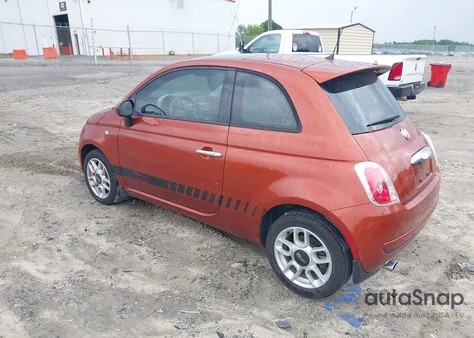2015 Fiat 500 Pop from USA, damaged, VIN 3C3CFFAR7FT545673